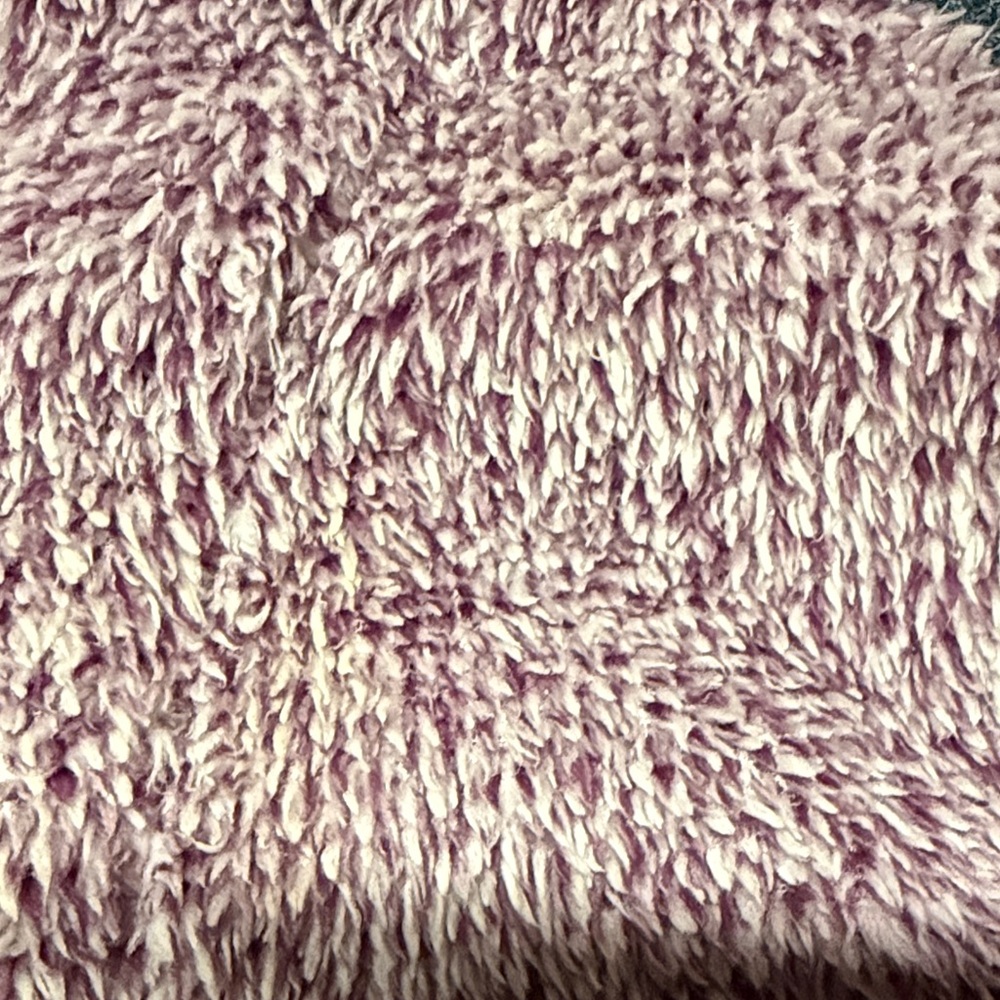 Cozy Purple Fuzzy Robe - Picture 3 of 3